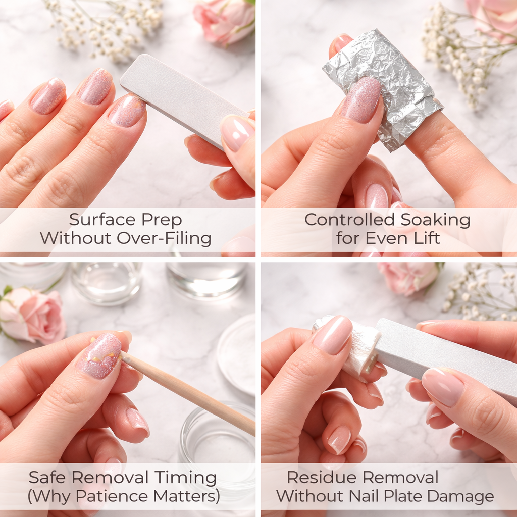 how to remove gel nail polish