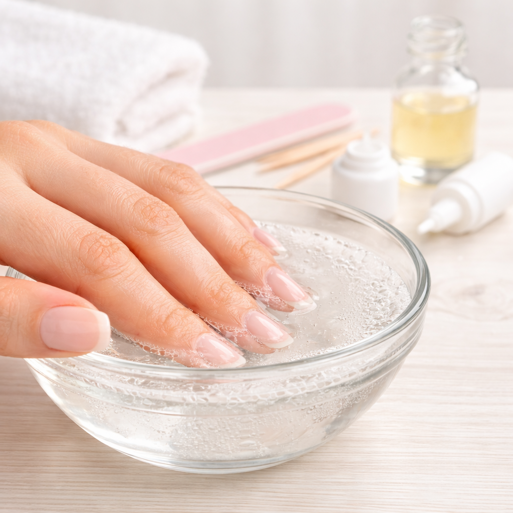 how to get nail glue off skin