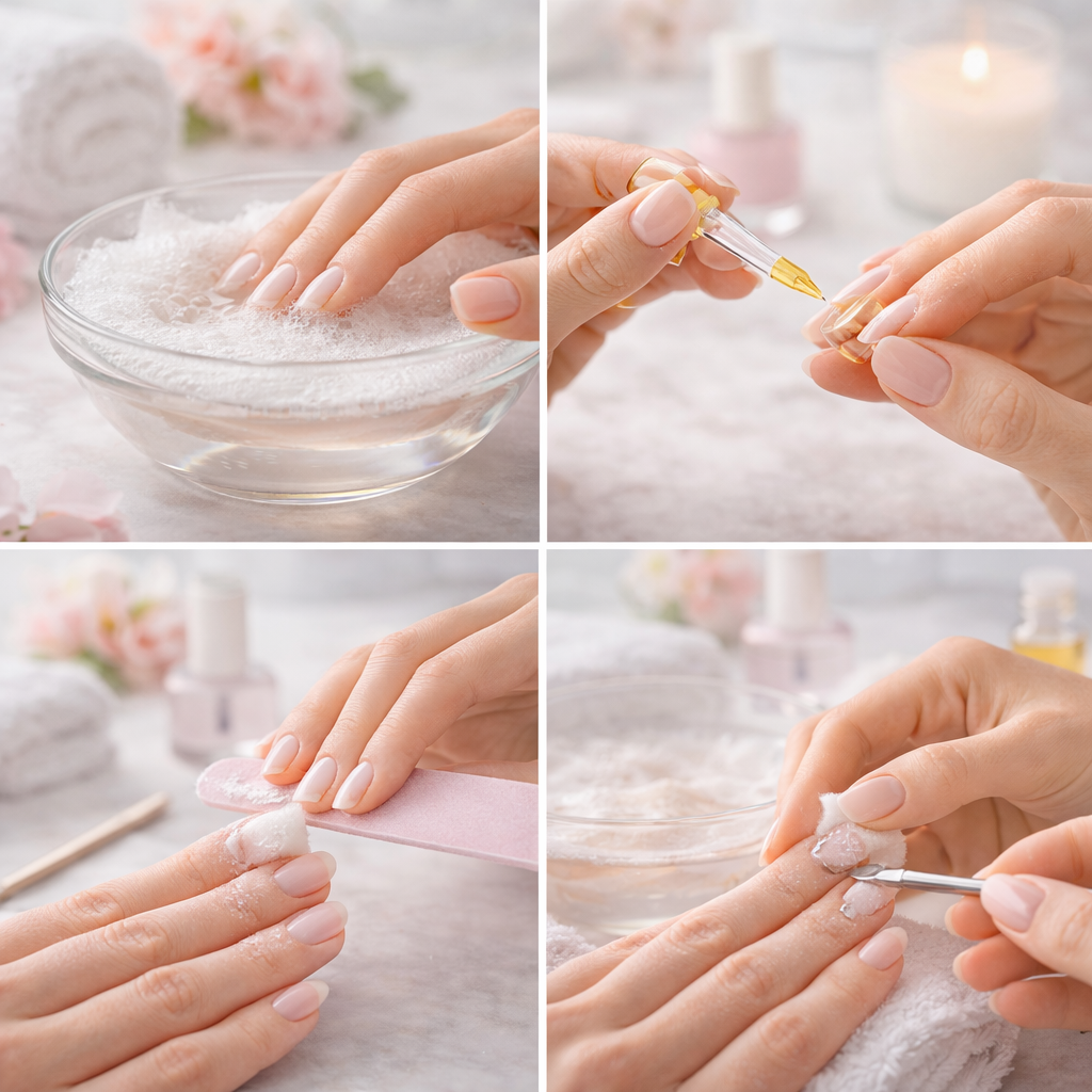 how to remove acrylic nails at home