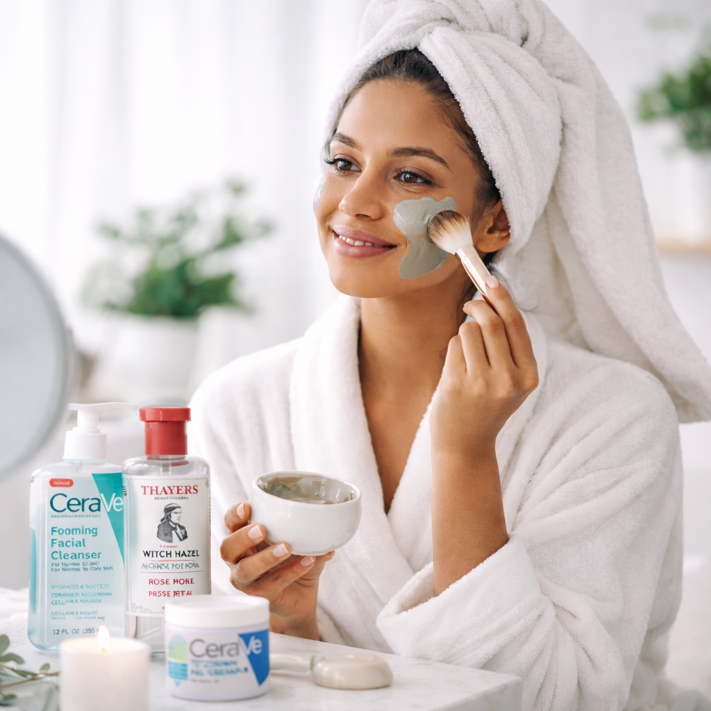 oily skin routine care