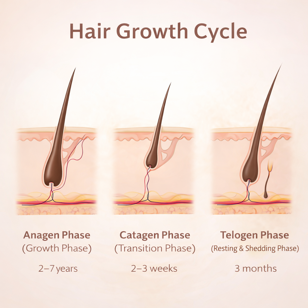 how long does it take for hair to grow back