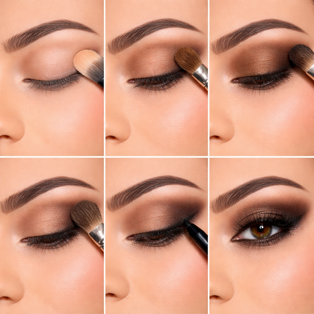how to do smokey eye makeup​