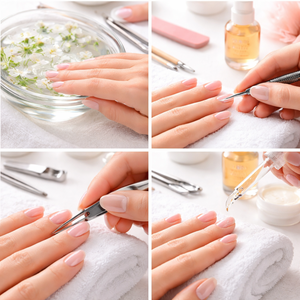 how to push back cuticles