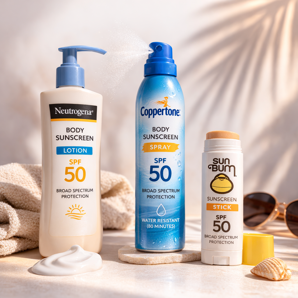 sunscreen for body