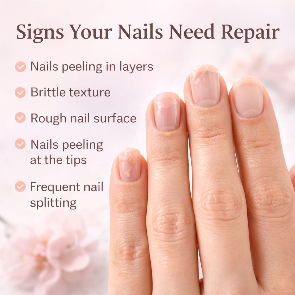 why are my nails peeling