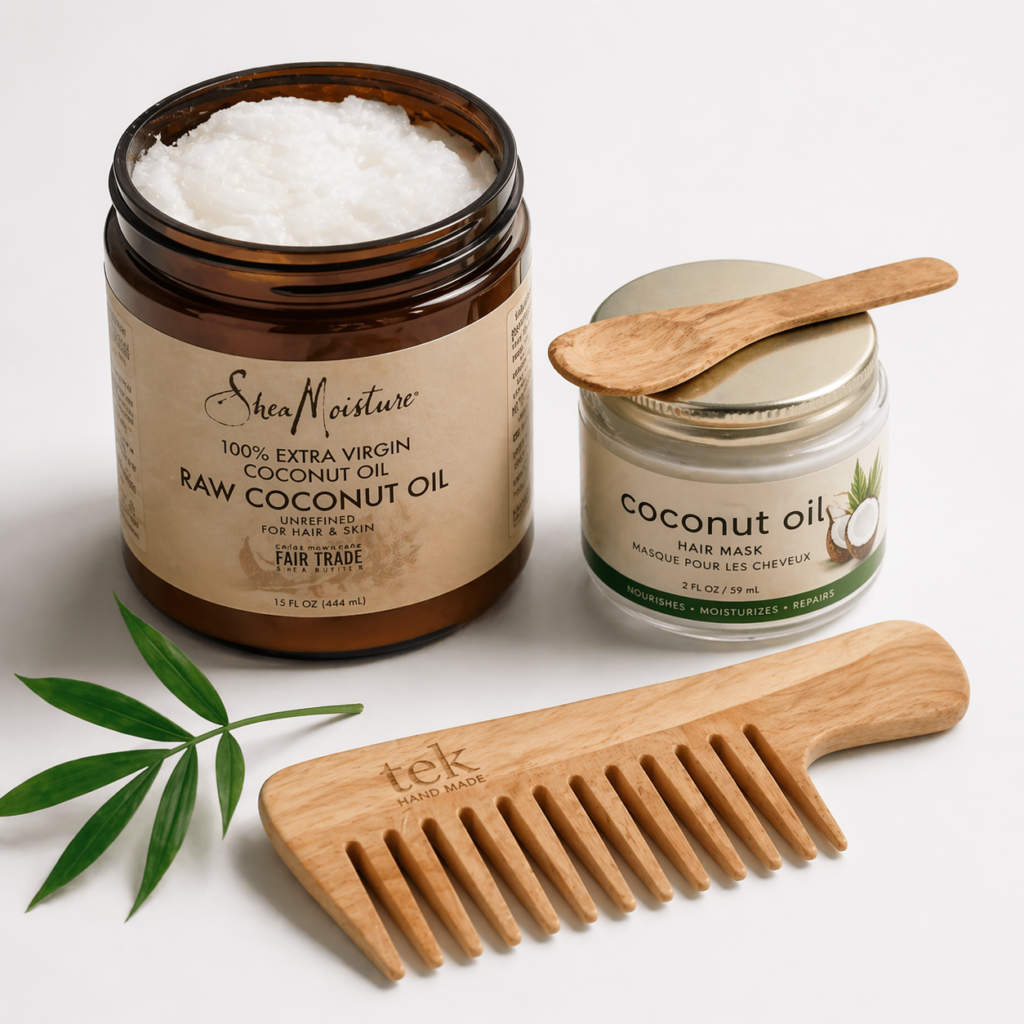 Coconut oil for hair