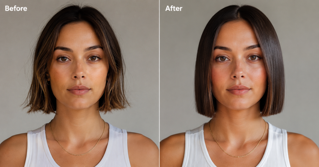 blunt bob haircut