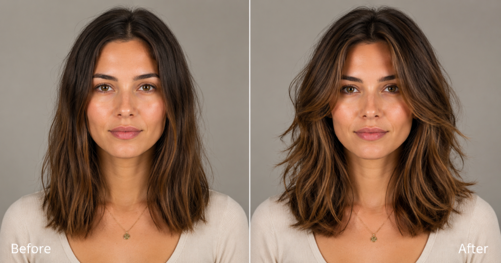 long layered haircut