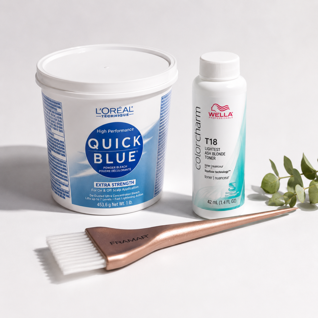 how to highlight hair at home
