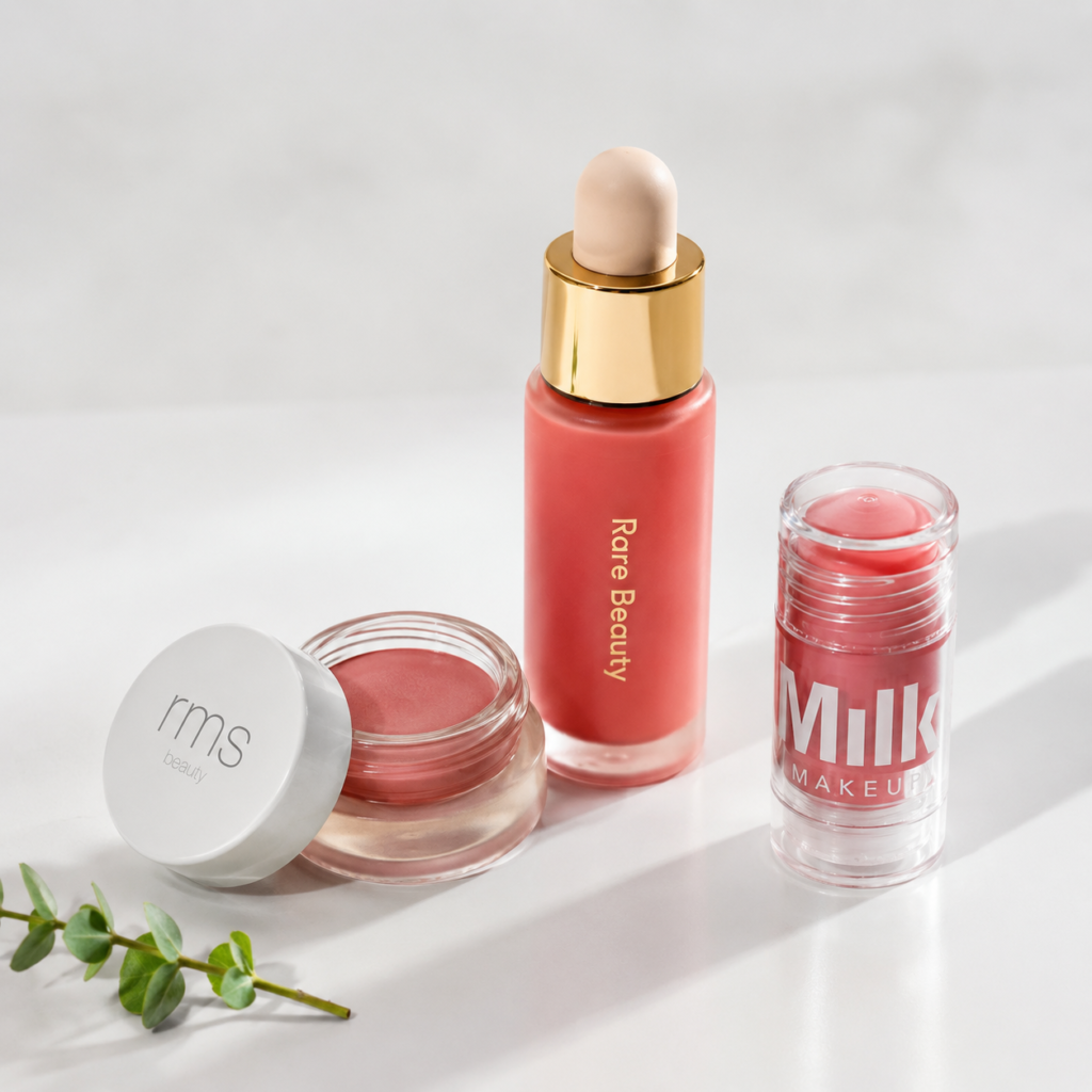 how to apply cream blush