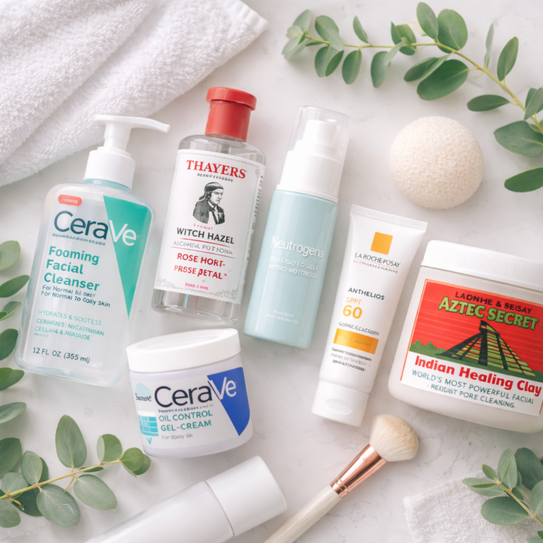 oily skin routine care