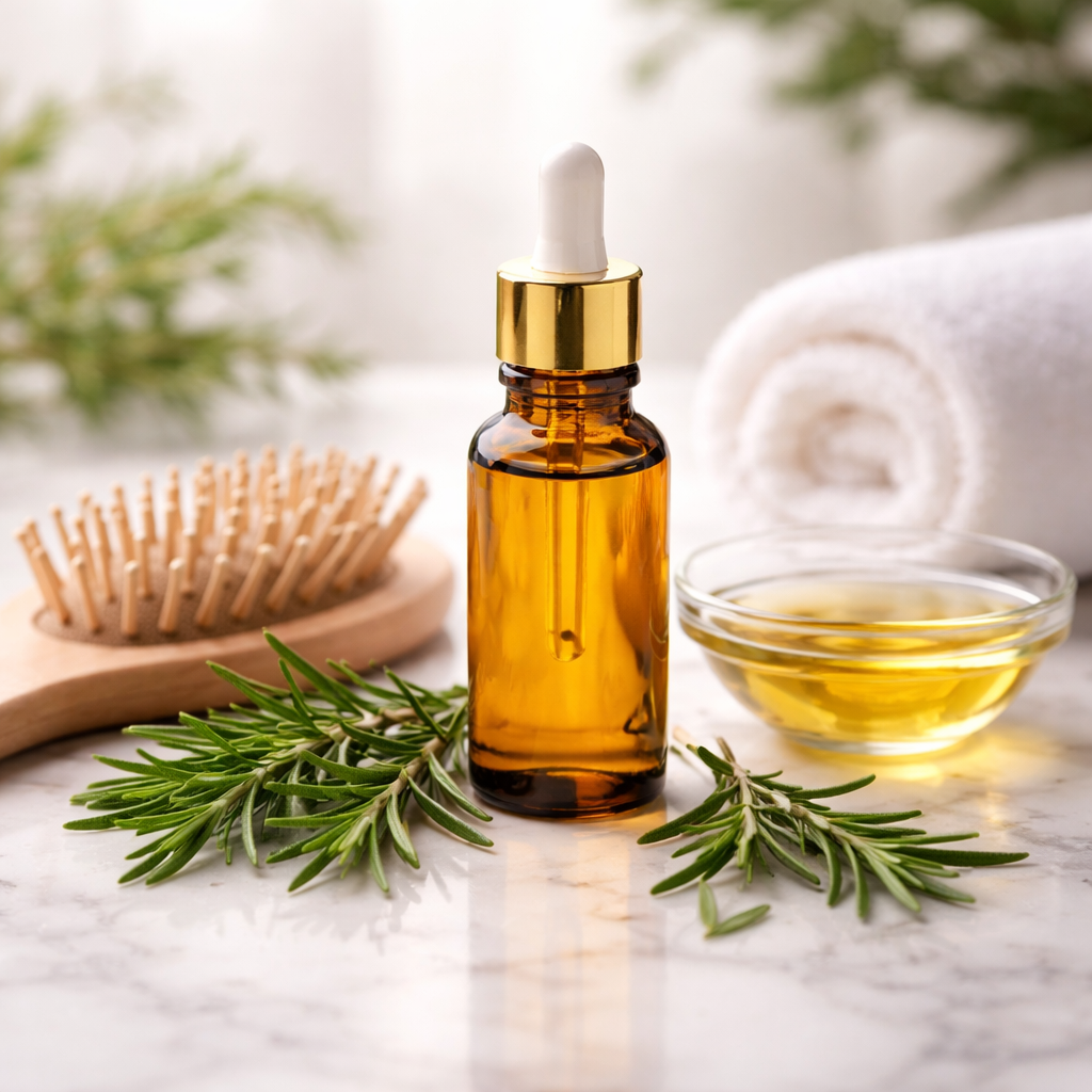 rosemary oil for hair growth before and after