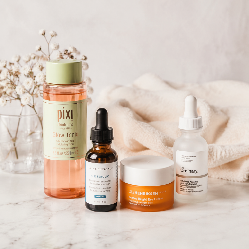 antioxidant skin products