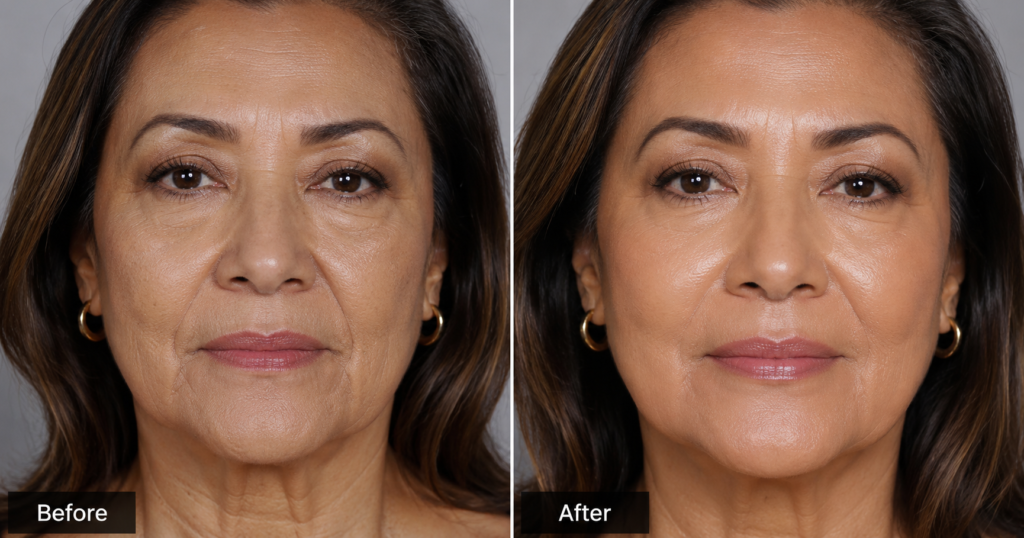 best makeup for mature skin