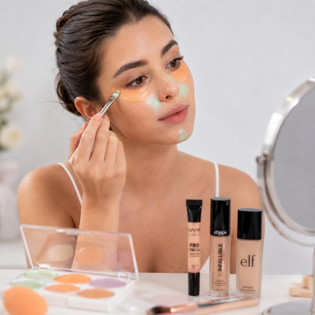 how to use color corrector