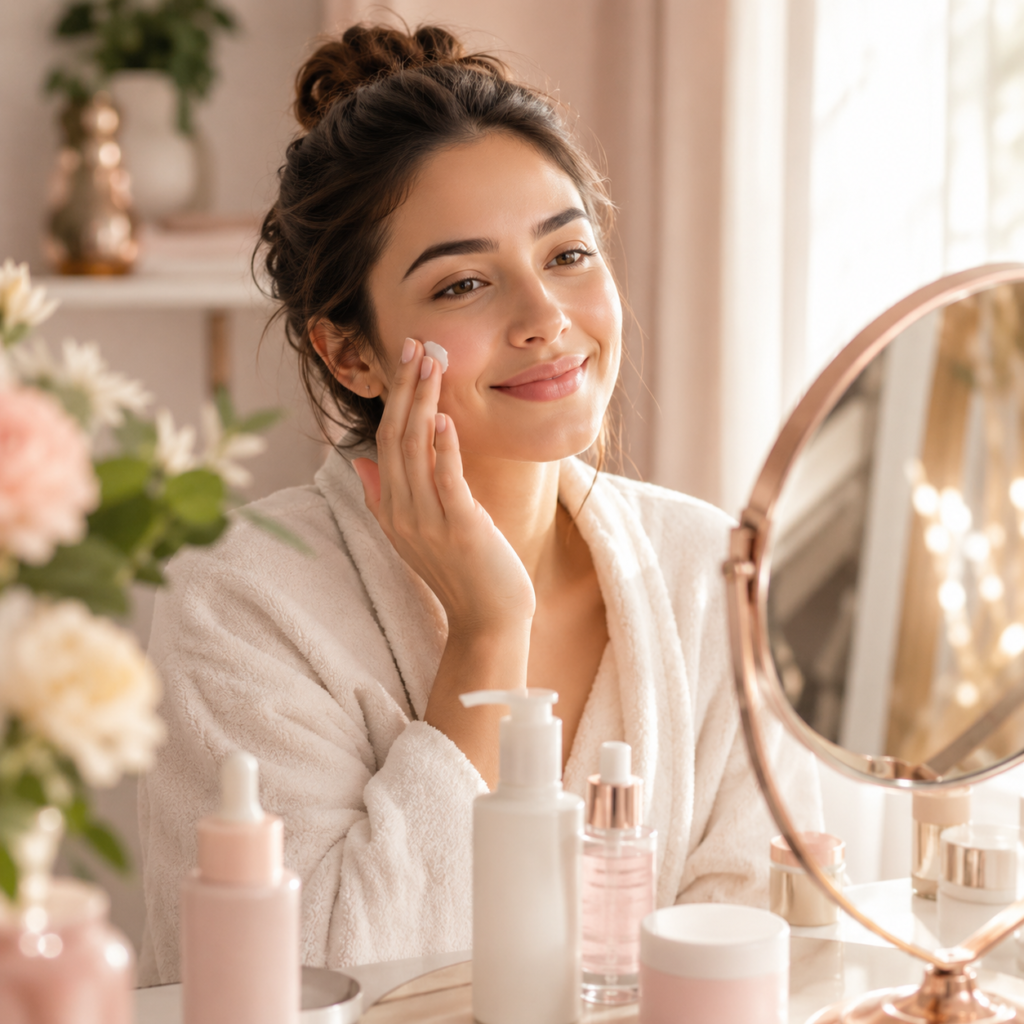 skincare routine for glow up