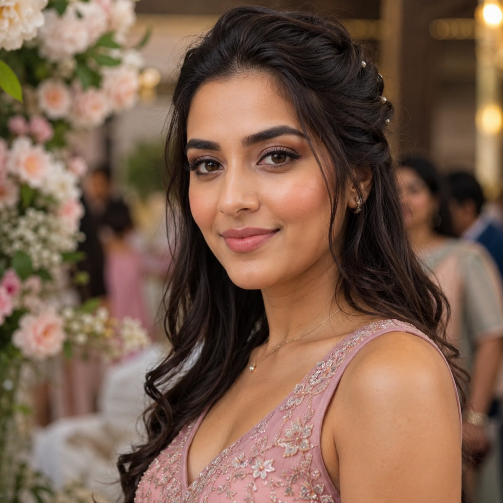 wedding guest makeup